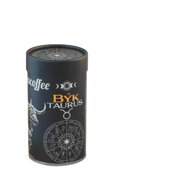 CoffeeGarage.cz - výběrová káva eshop, Horoscoffee - Býk, Dárek kávy pro Býka představuje dar země, nabitý bohatým aromatem. Tato káva mu umožňuje vychutnat si klidné chvíle pohody a rozkoše, propadnout se do harmonie vůní a objevovat radost v jednoduchosti každého doušku., býk