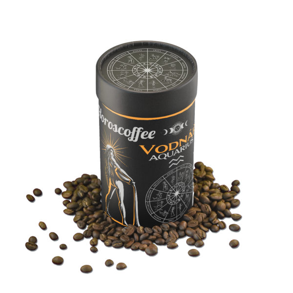 CoffeeGarage.cz - výběrová káva eshop, Horoscoffee - Vodnář, Pro Vodnáře bude káva vzrušujícím darem, nápojem revoluce. Každý šálek je pro něj malým aktovým protestem, který mu dodává energii k prosazování inovací a změn ve světě., vodnář