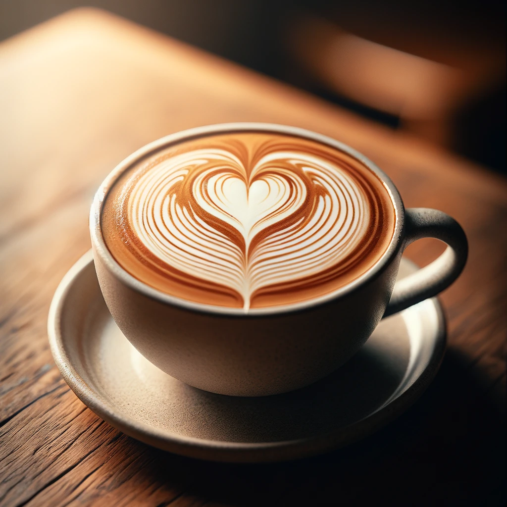 Káva - latté art